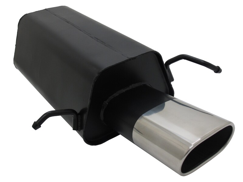 Silencieux / Pot d'échappement 75x135mm pour Mercedes CLK 209