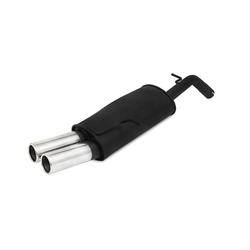 Silencieux / Pot d'échappement 2x76mm pour Peugeot 207 à partir de 2006