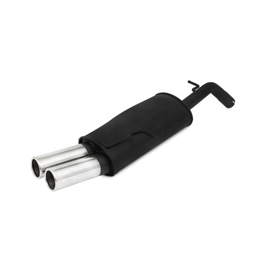 Silencieux / Pot d'échappement 2x76mm pour Peugeot 207 à partir de 2006