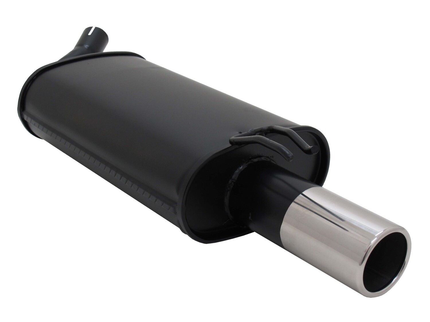 Silencieux / Pot d'échappement  en acier 1 x 76mm pour Renault Twingo I 1993 - 2007