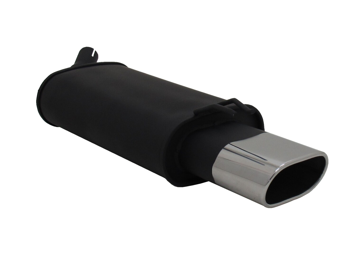 Silencieux / Pot d'échappement  en acier 135 x 75mm pour Renault Twingo I 1993 - 2007
