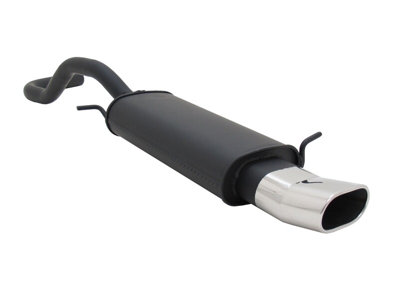 Silencieux / Pot d'échappement en acier pour Seat Ibiza 1996 - 1999