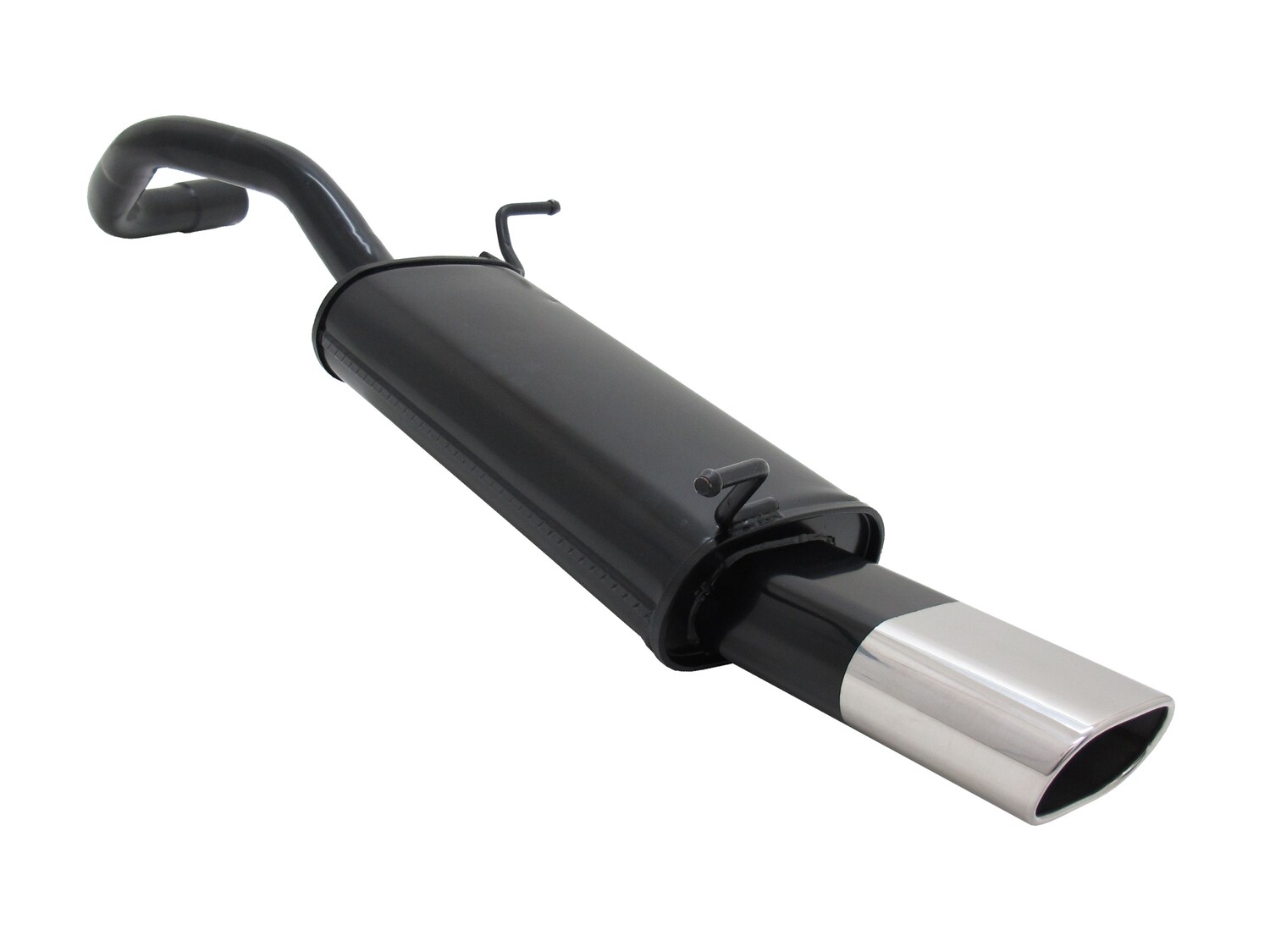 Silencieux / Pot d'échappement en acier pour Seat Ibiza 2002 - 2009