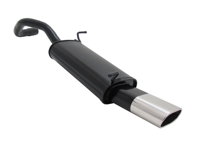Silencieux / Pot d'échappement en acier pour Seat Ibiza 2002 - 2009