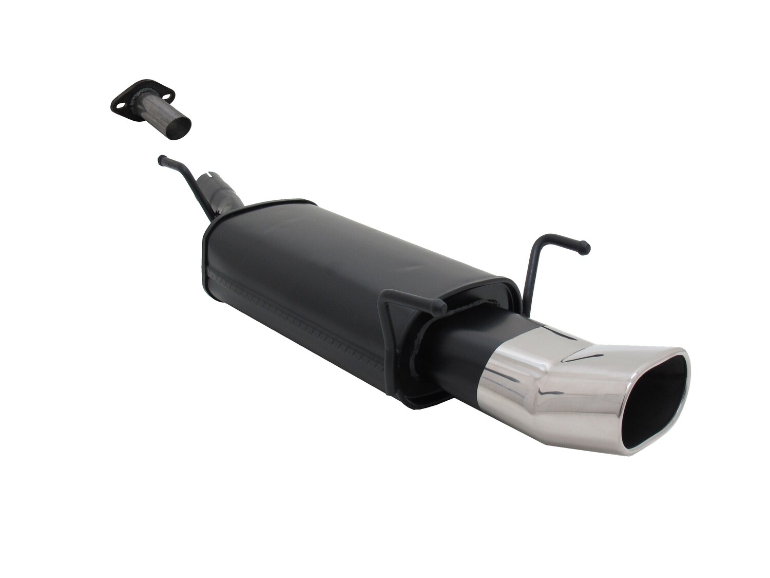 Silencieux / Pot d'échappement en acier pour Opel Astra G 1998 - 2004