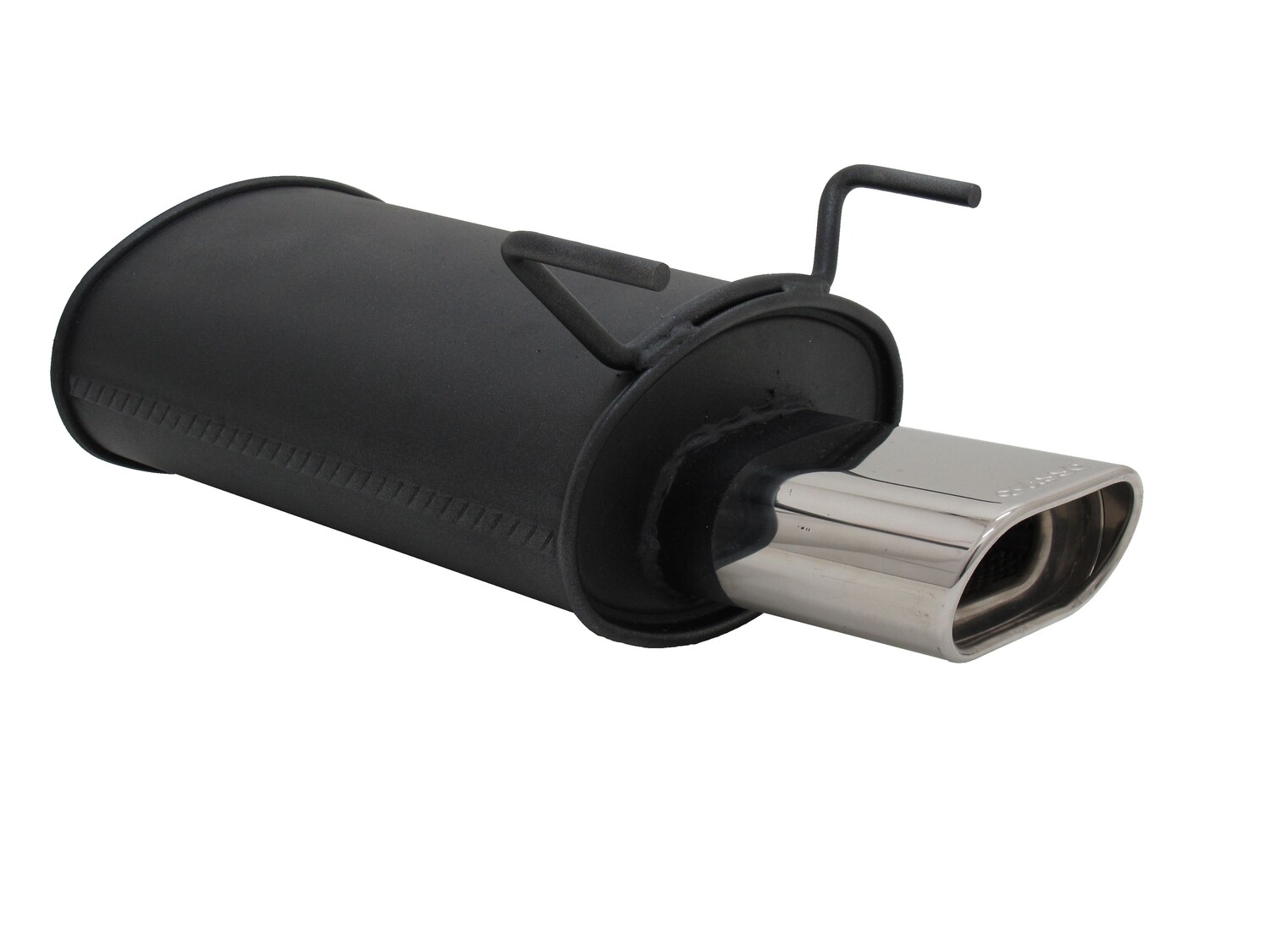 Silencieux / Pot d'échappement en acier pour Opel Vectra C 2002 - 2008