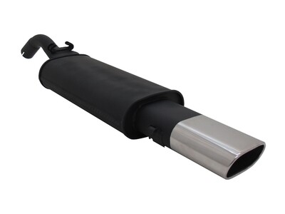 Silencieux / Pot d'échappement en acier 135x75mm pour Volkswagen Golf 2 1983 - 1991