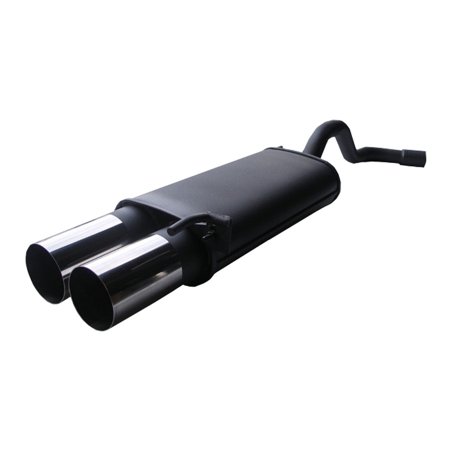 Silencieux / Pot d'échappement en acier 2x90mm pour Volkswagen Passat B3 / B4 1988 - 1997