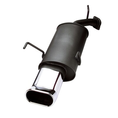 Silencieux / Pot d'échappement en acier 2x90mm pour Volkswagen New Beetle