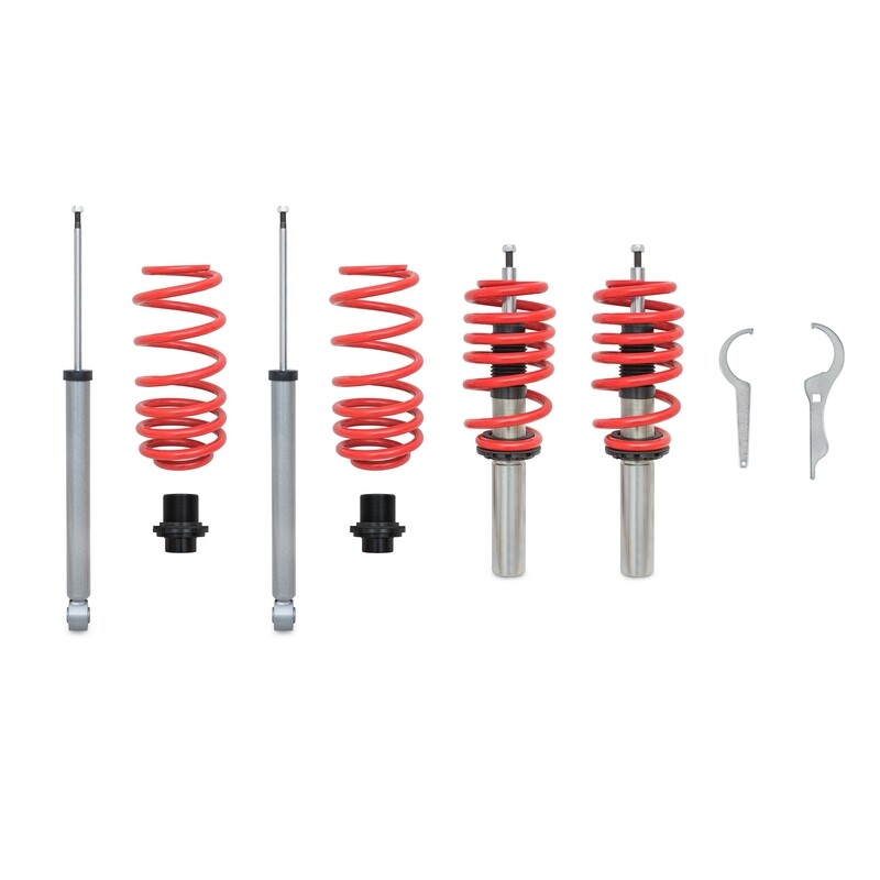 Combinés filetés / Coilovers RedLine pour Audi A6 C7 4G Limo + Quattro 2011 - 2018
