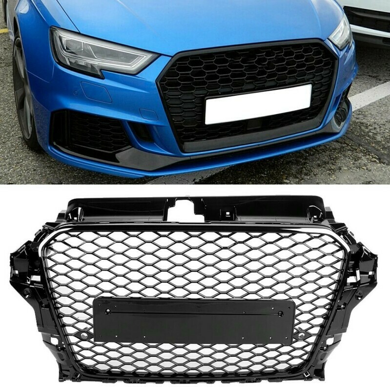 Calandre / Grille en nid d'abeille Look RS3 pour Audi A3 8V Calandre / Grille en nid d'abeille Look RS3 pour Audi A3 8V
