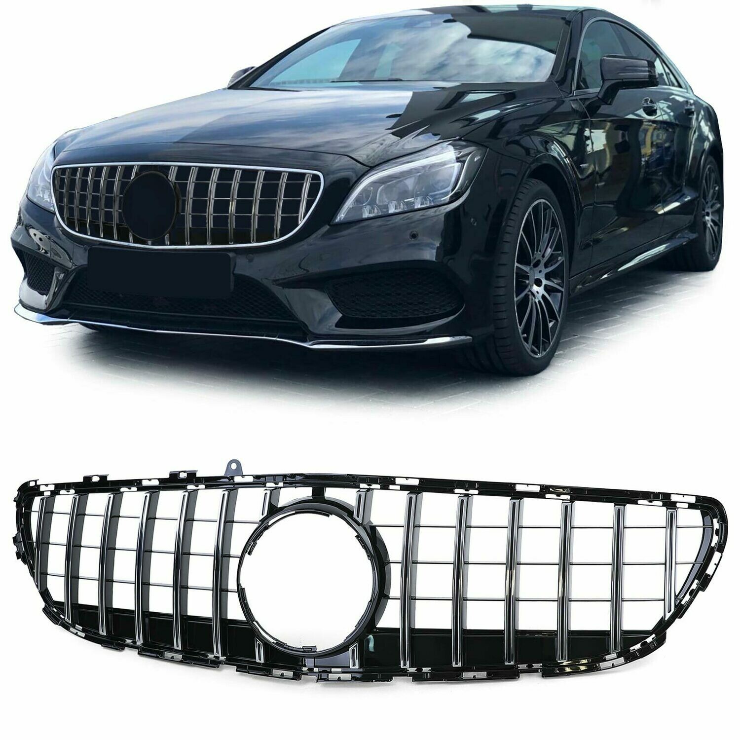 Calandre / Grille Look AMG pour Mercedes CLS c218 2014 - 2018