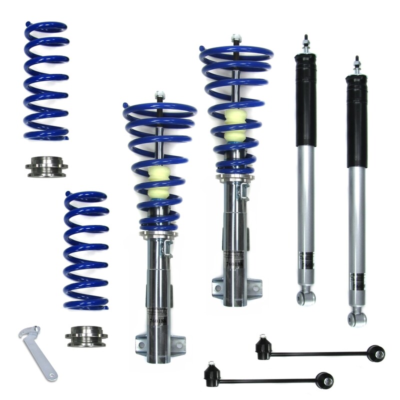 Combinés filetés / Coilovers BlueLine pour Mercedes  Classe C W203 2000 - 2007