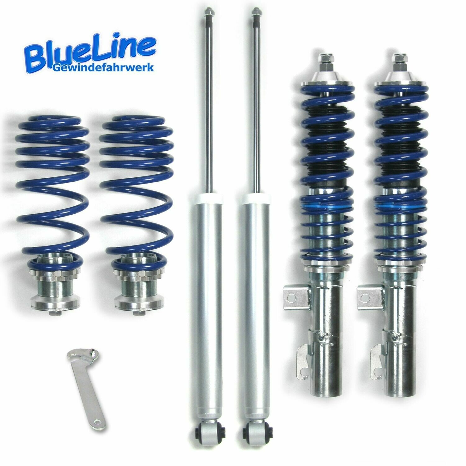 Combinés filetés / Coilovers BlueLine pour Seat Leon Cupra R à partir de 2002