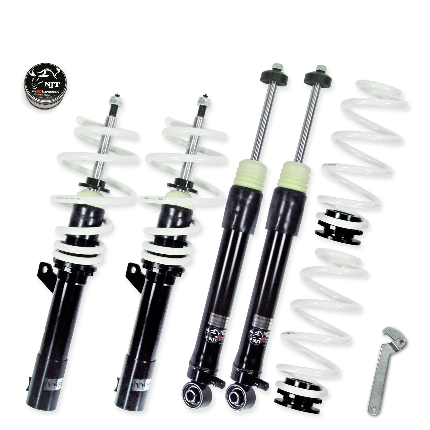 Combinés filetés / Coilovers NJT eXtrem pour Audi A3 8P