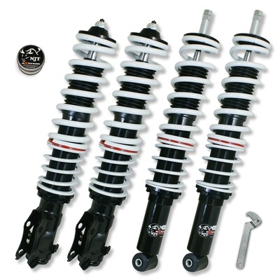 Combinés filetés / Coilovers NJT eXtrem pour Volkswagen Polo 6N jusqu'en 1999 + Caddy 1996 - 2004