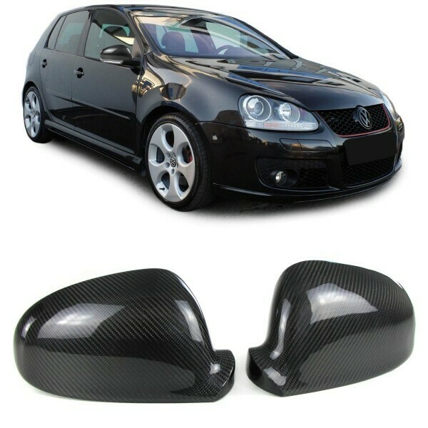 Coques de rétroviseur Sport Look pour Volkswagen Golf 5 2003 - 2008