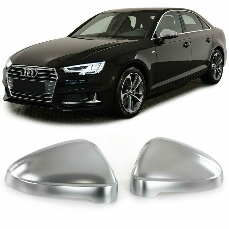 Coques de rétroviseur Sport Look pour Audi A4 S4 B9 2015 - 17 + A5 S5 B9 à partir de 2016