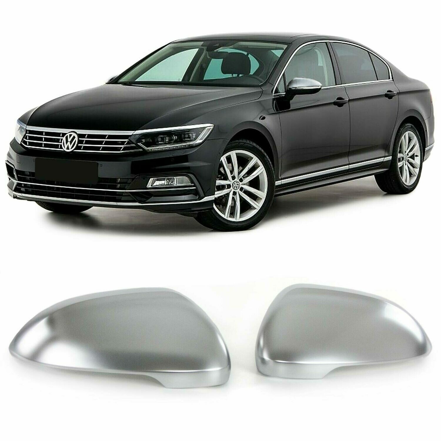 Coques de rétroviseur Sport Look pour Volkswagen Passat B8 3G à partir de 2014