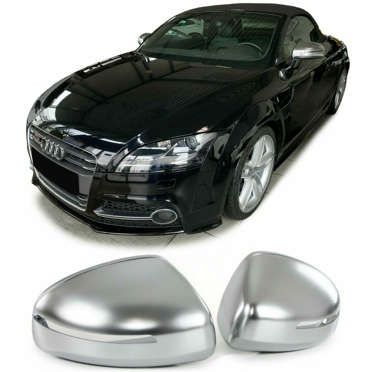Coques de rétroviseur Sport Look pour Audi TT 8J 2006 - 2014