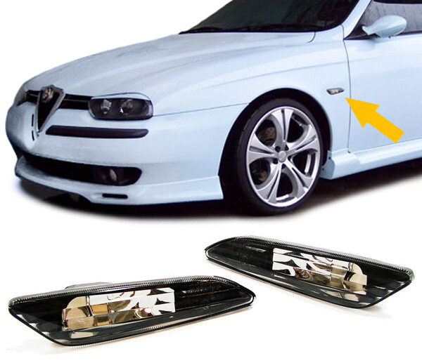 Paire de clignotants pour Alfa Romeo  147 à partir de 2005 + 156 1997 - 2005