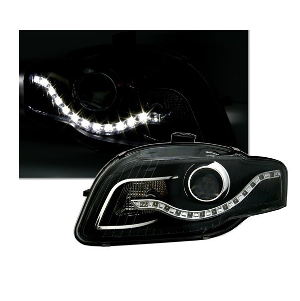Paire de phares avant à LED pour Audi A4 B7 2004 - 2007
