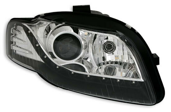 Paire de phares avant Devil Eyes pour Audi A4 B7 2004 - 2007
