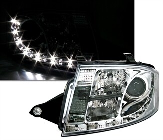 Paire de phares avant à LED pour Audi TT 8N 1998 - 2006