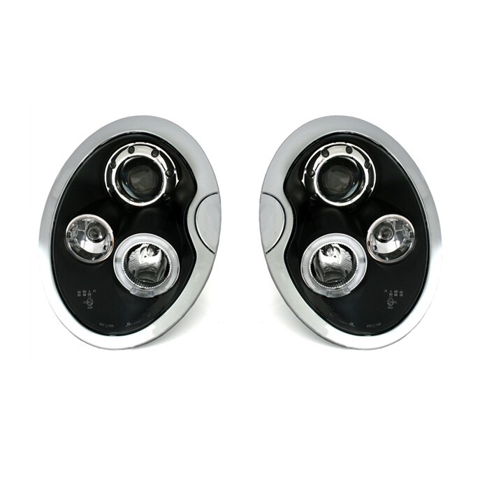 Paire de phares avant à LED pour Mini Cooper R50 R52 R53 2001 - 2006