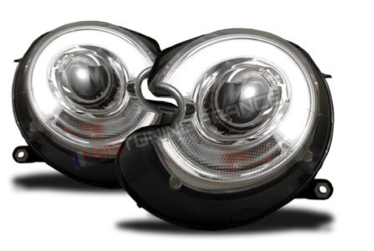 Paire de phares avant à LED pour Mini Cooper R55 R56 R57 2006 - 2010