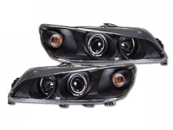 Paire de phares Angel Eyes avant pour Peugeot 306 1993 - 1997