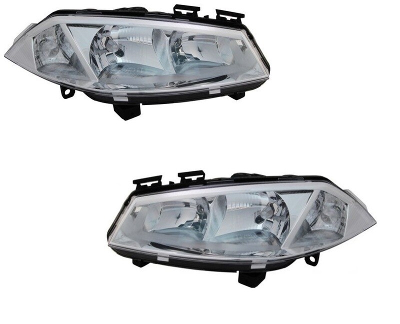 Paire de phares avant pour Renault Megane 2 2002 - 2005
