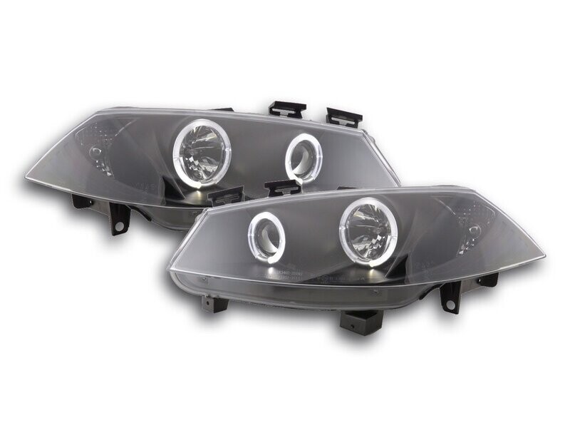 Paire de phares Angel Eyes avant pour Renault Megane 2 2002 - 2005