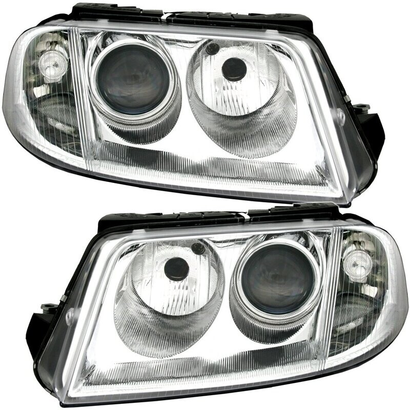 Paire de phares avant pour Volkswagen Passat 3BG 2000 - 2005