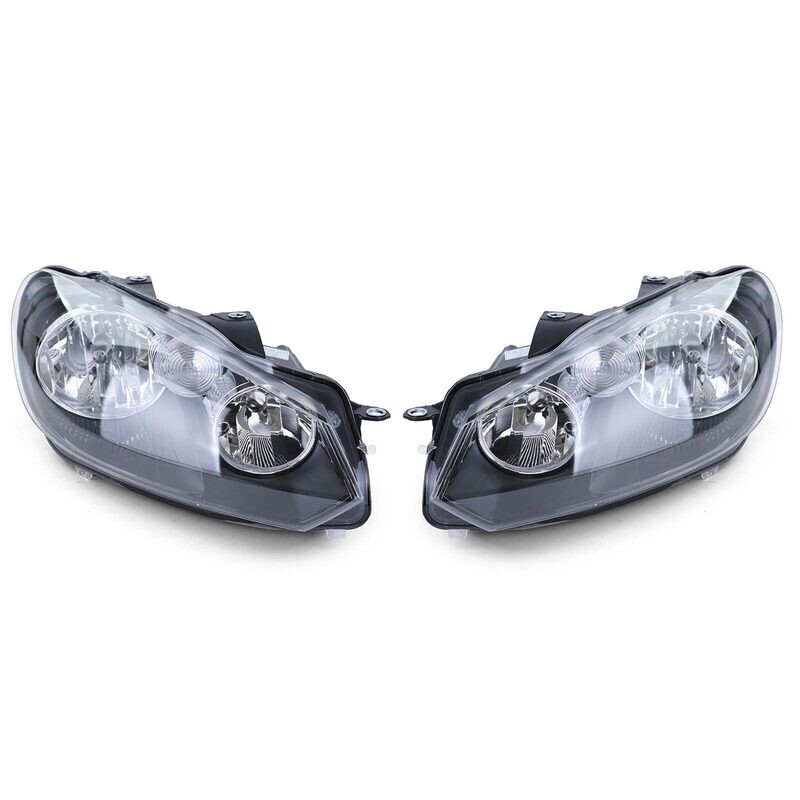 Paire de phares avant pour Volkswagen Golf 6 2008 - 2014