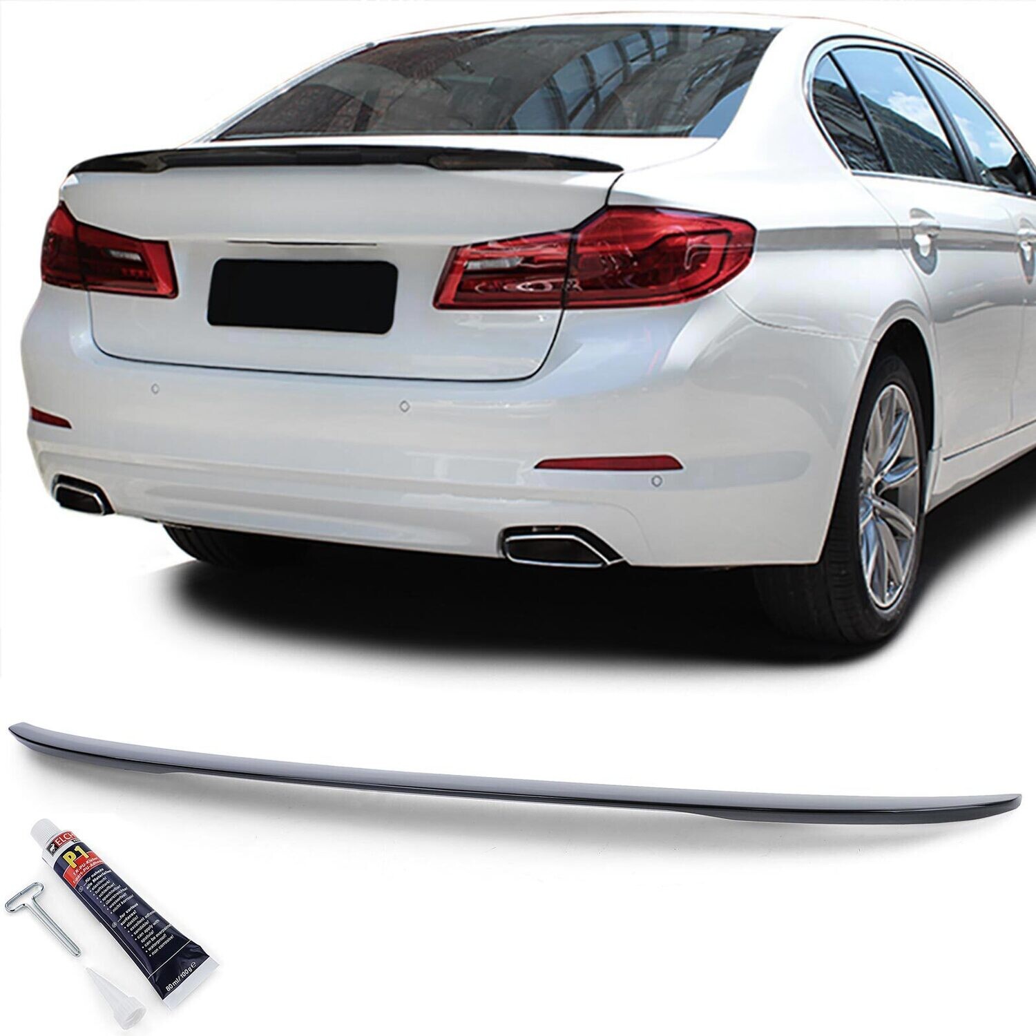 Becquet / Aileron / Lame de coffre Sport Look Pack M pour BMW Série 5 G30 G38 F90 M5 à partir de 2016