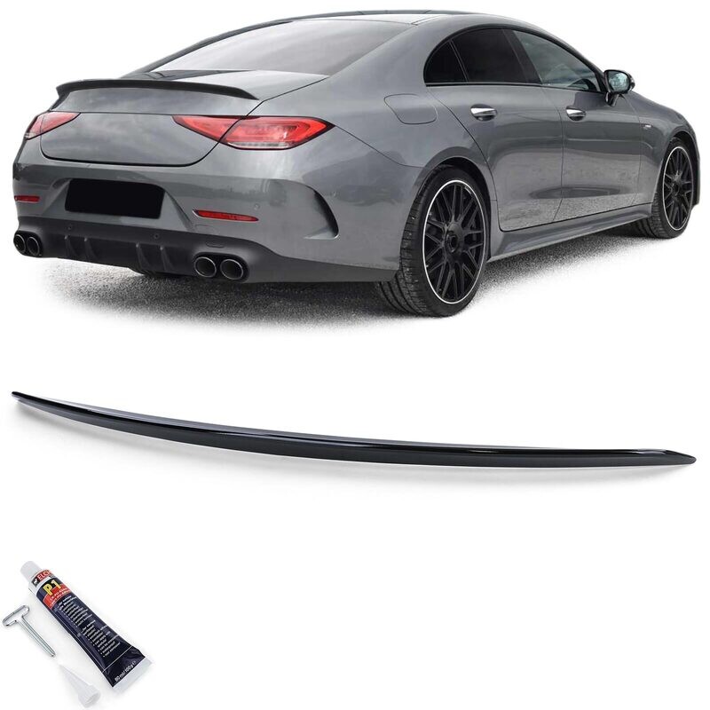Becquet / Aileron / Lâme de coffre Sport Look pour Mercedes CLS C257 à partir de 2017 Becquet / Aileron / Lâme de coffre Sport Look pour Mercedes CLS C257 à partir de 2017