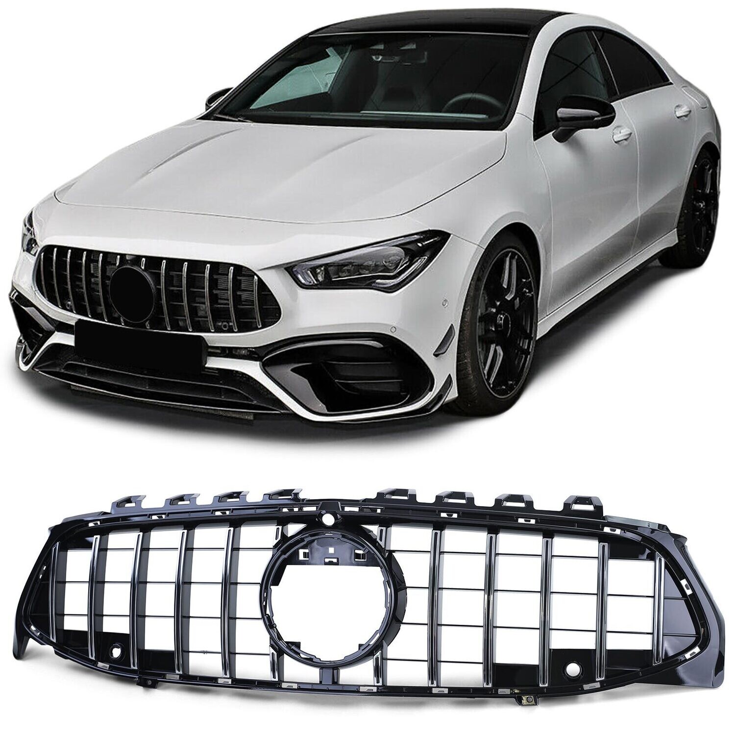 Calandre / Grille Look AMG / Panamericana pour Mercedes CLA C118 à partir de 2019
