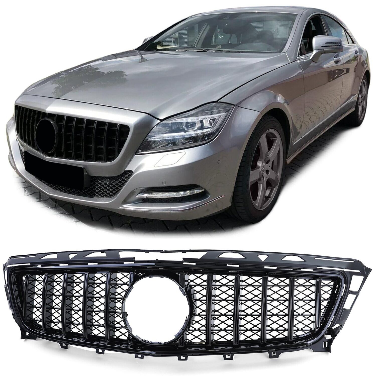 Calandre / Grille Look AMG pour Mercedes CLS c218 2011 - 2014