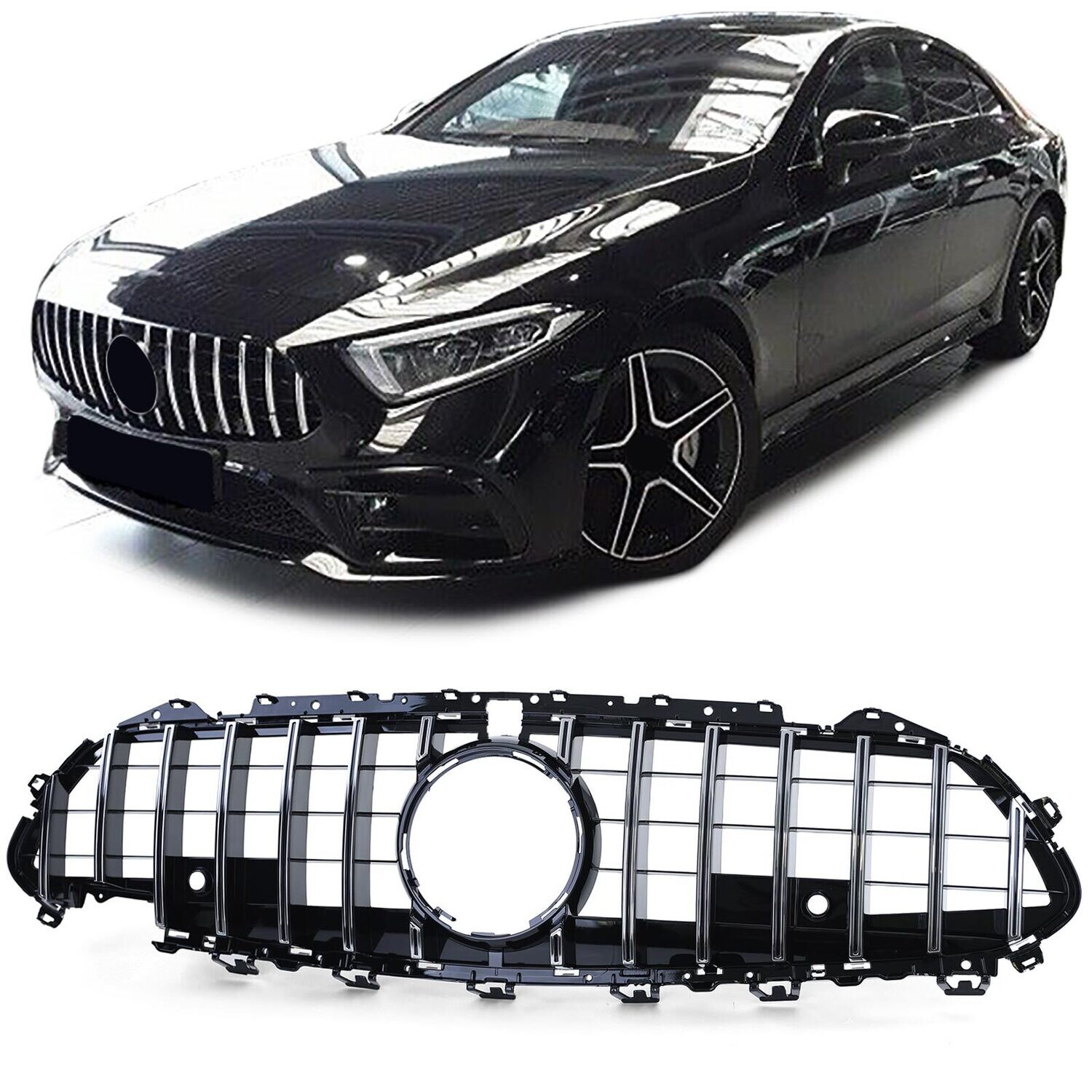 Calandre / Grille Look AMG pour Mercedes CLS C257 après 2017