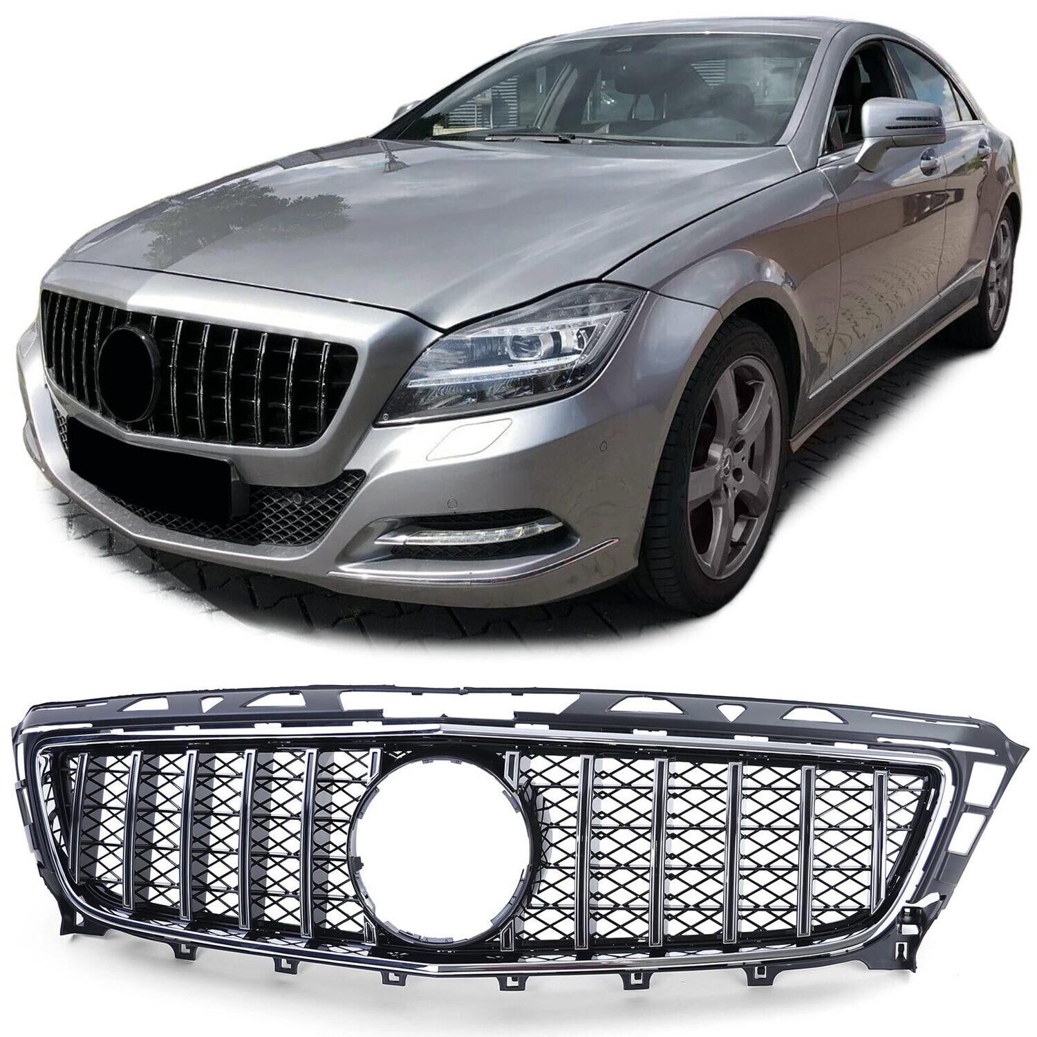 Calandre / Grille Look AMG pour Mercedes CLS c218 2011 - 2014