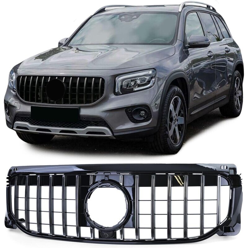 Calandre / Grille​ Panamericana pour Mercedes GLB X247 sans pack AMG à partir de 2019