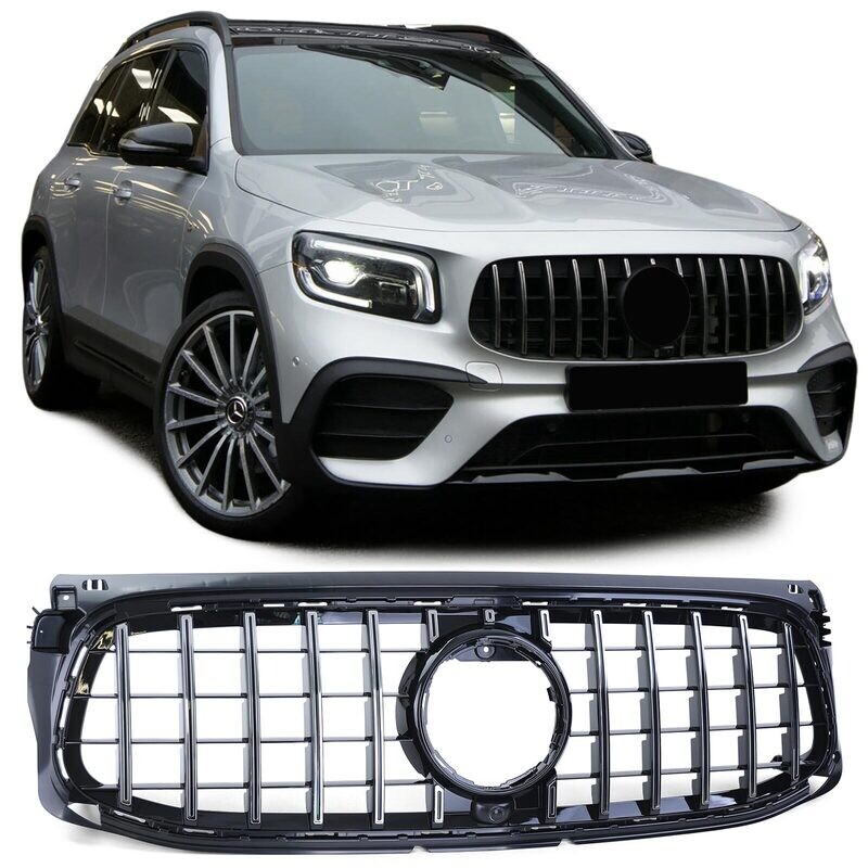Calandre / Grille​ Panamericana pour Mercedes GLB X247 avec pack AMG à partir de 2019