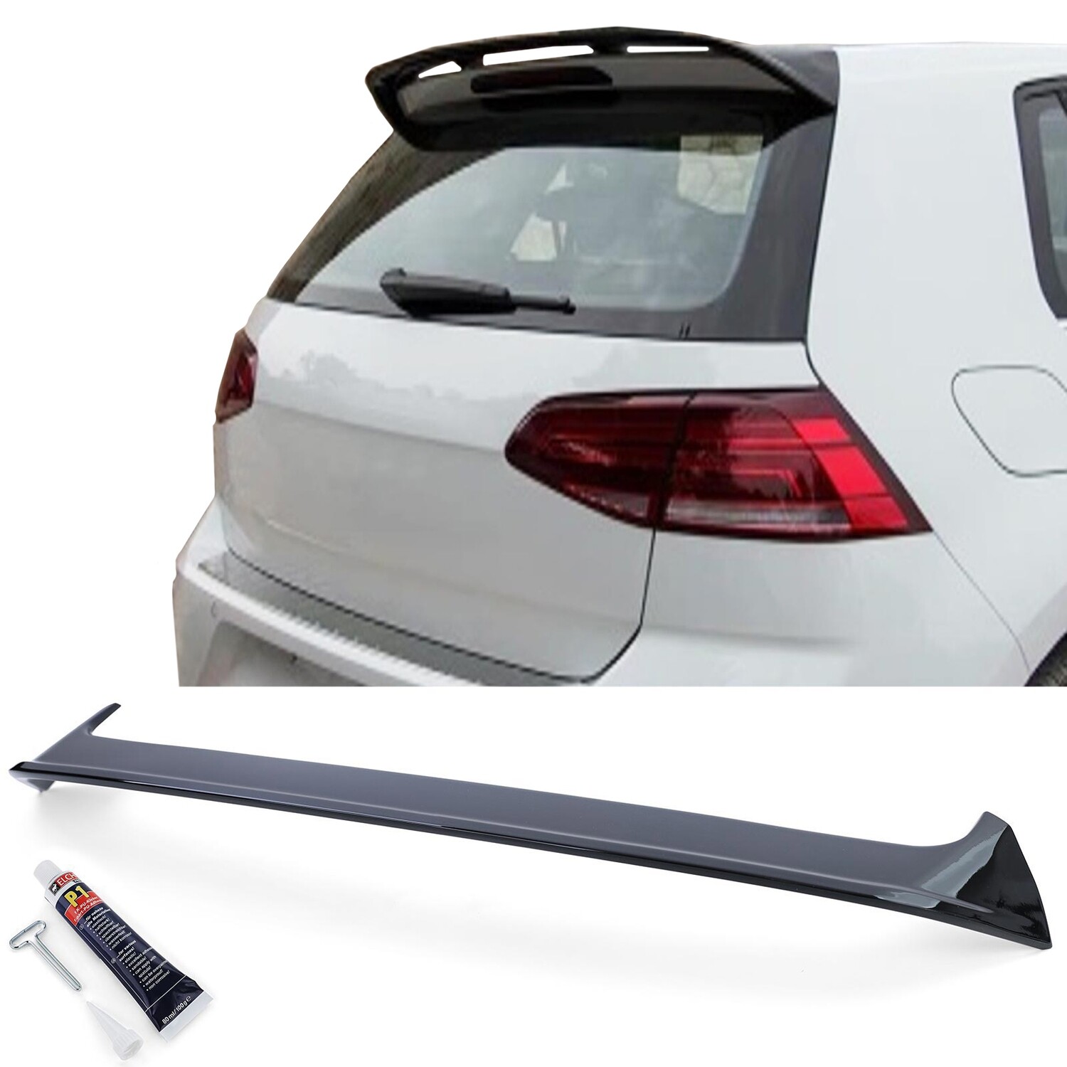 Becquet / Aileron / Lame / casquette  Sport pour VW Golf 7