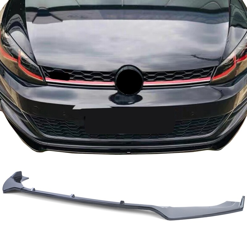 Lèvre / spoiler / Splitter / lame de pare choc avant pour Volkswagen  Golf 7 2013 - 2020
