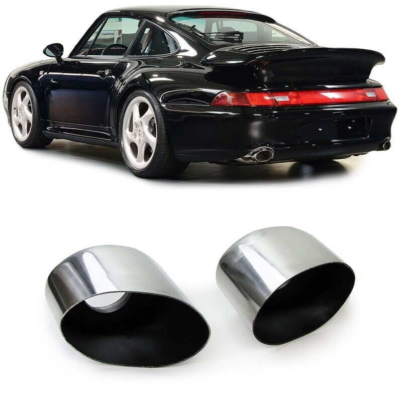 Sorties d'échappement sport inox pour Porsche 911993 1994 - 1997