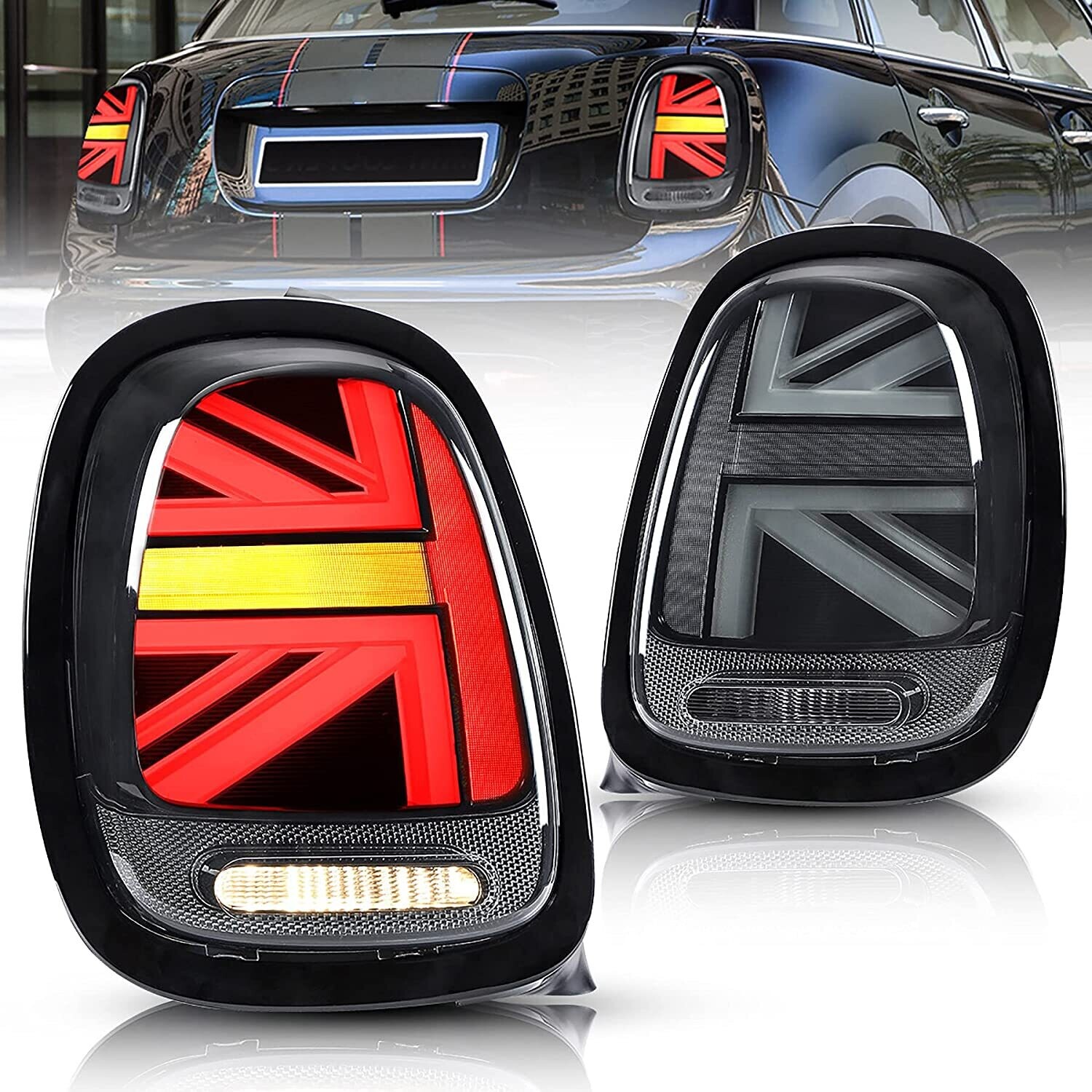 Feux arrière Led dynamique pour MINI Cooper Cooper One JCW F55 F56 Hatch F57 2014-2020