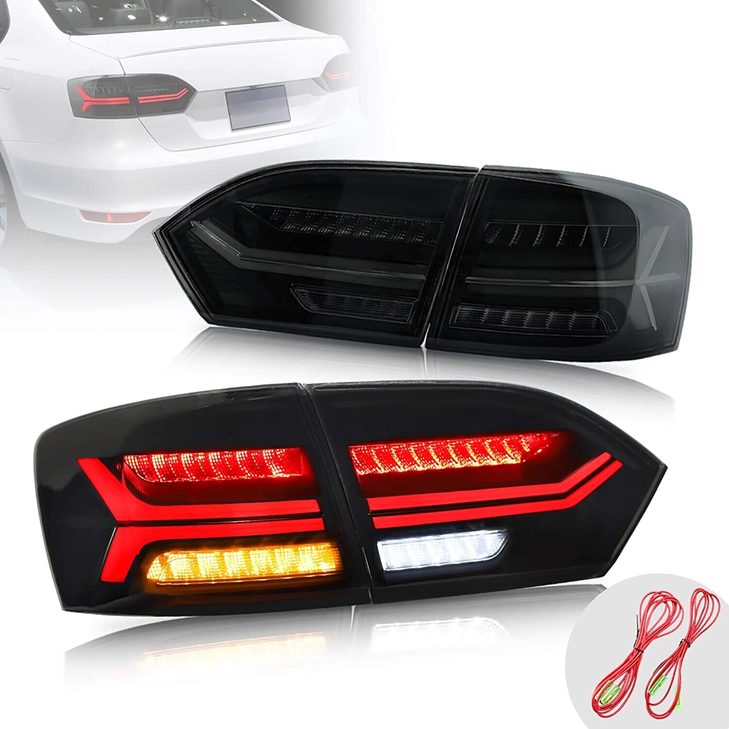 Feux arrière Led dynamique pour VW  Jetta 2011–2014