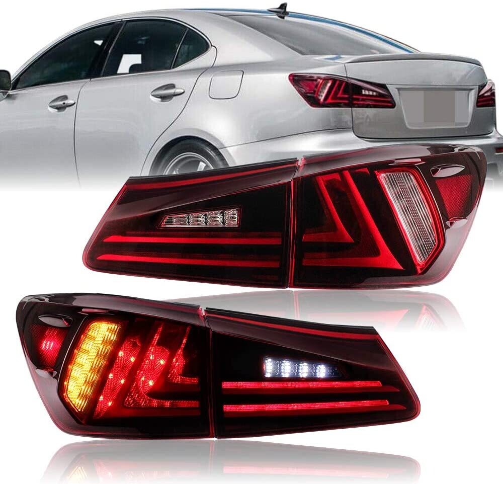 Feux arrière Full LED  pour LEXUS IS250 IS350 IS200D IS300 ISF 2006-2012