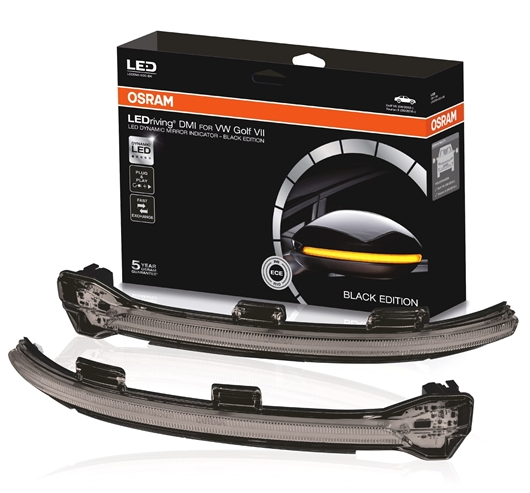 Clignotants LED dynamiques Osram en noir